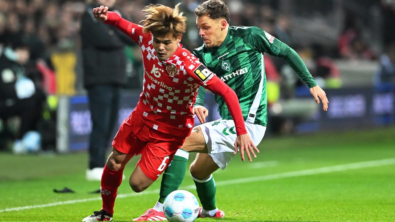 TEMPORADA 28-29 ULTIMA RODADA 34 LIGUE1 MAINZ05 VS WERDER BREMEN PRA FINALIZAR  E IR FINAL CHAMPIONS