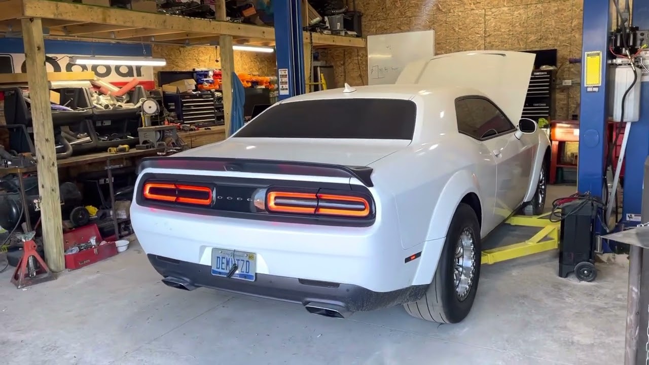 Dodge Demon 6.2 cammed cold start