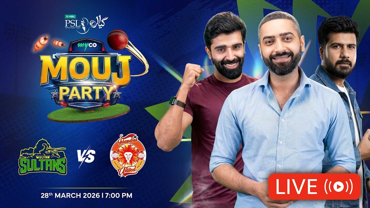 Islamabad United vs Multan Sultans | Watch Party | Pakistan Super League 11 | Match 4 🏏🔥
