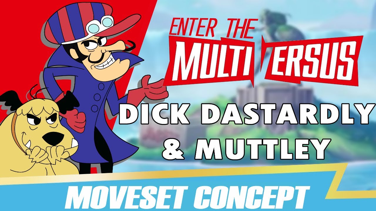 Enter The MultiVersus - Dick Dastardly and Muttley Moveset Concept