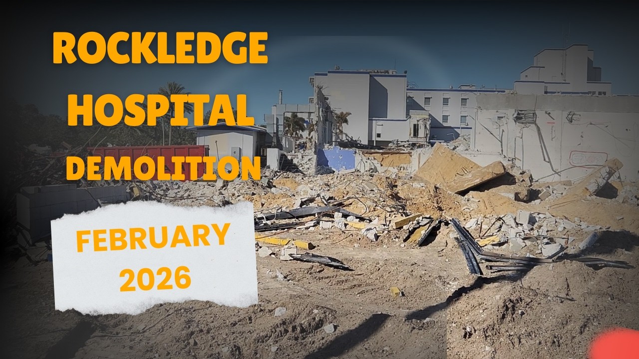 Rockledge Regional Hospital Demolition - Feb 1, 2026
