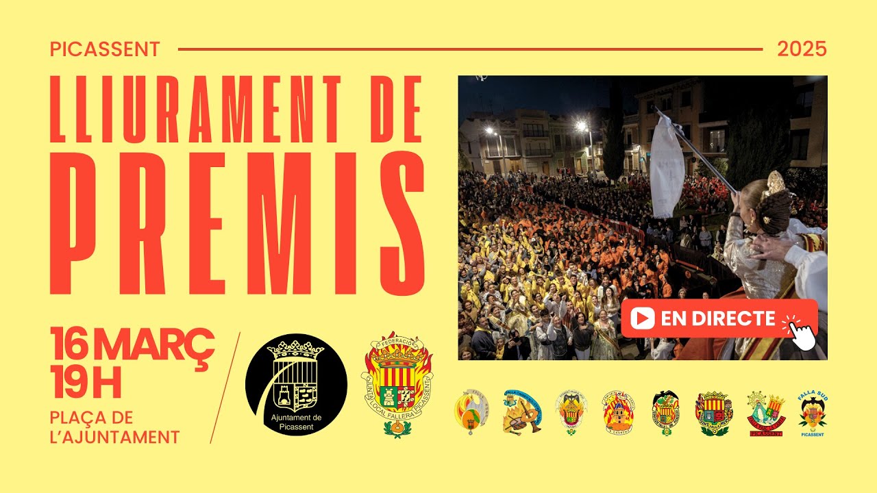 LLIURAMENT DE PREMIS - FALLES 2025