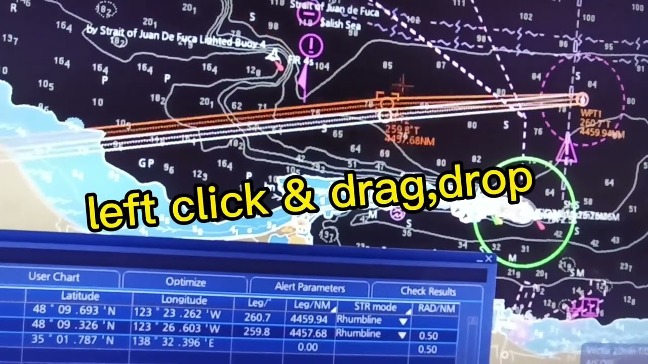 Route Planning Tutorial FURUNO ECDIS