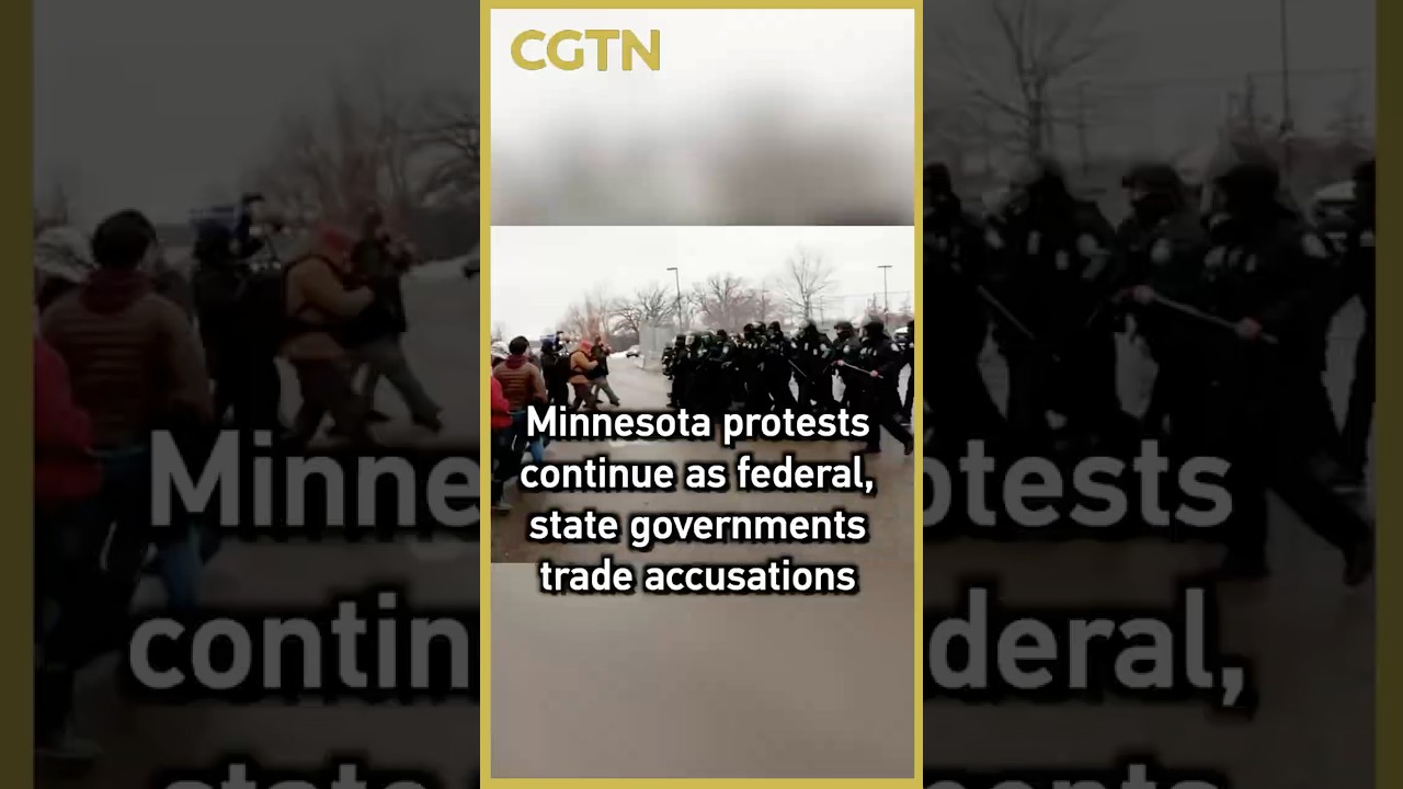 Minnesota protests continue as federal, state governments trade accusations