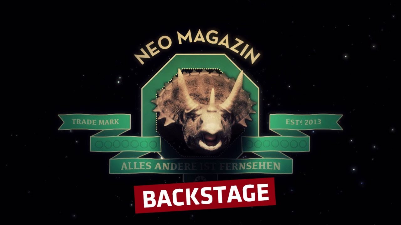 NEO MAGAZIN mit Jan Böhmermann - Backstage Folge 1: 