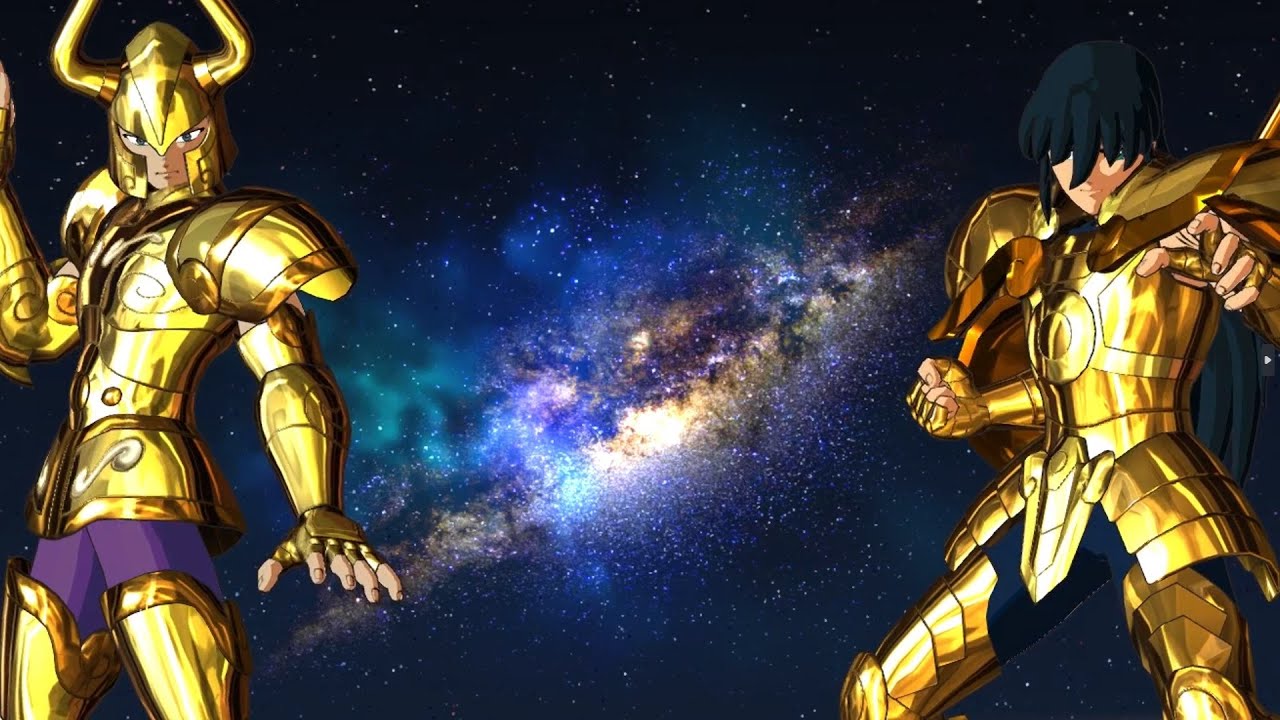 SHURA DE CAPRIC&Oacute;RNIO VS SHIRYU DE LIBRA CAVALEIRO DE OURO - SAINT SEIYA SOLDIERS SOUL