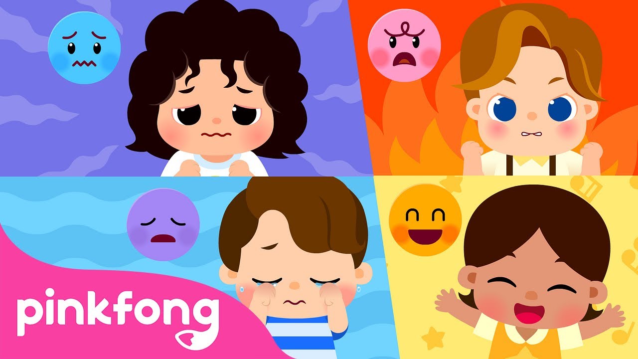 Mis Emociones😄😠😢😟 | Sentimientos | Hábitos Saludables | Pinkfong Canciones Infantiles