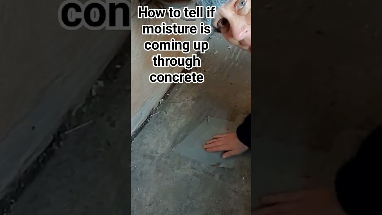 how to tell if there is an effective DPM in a concrete slab