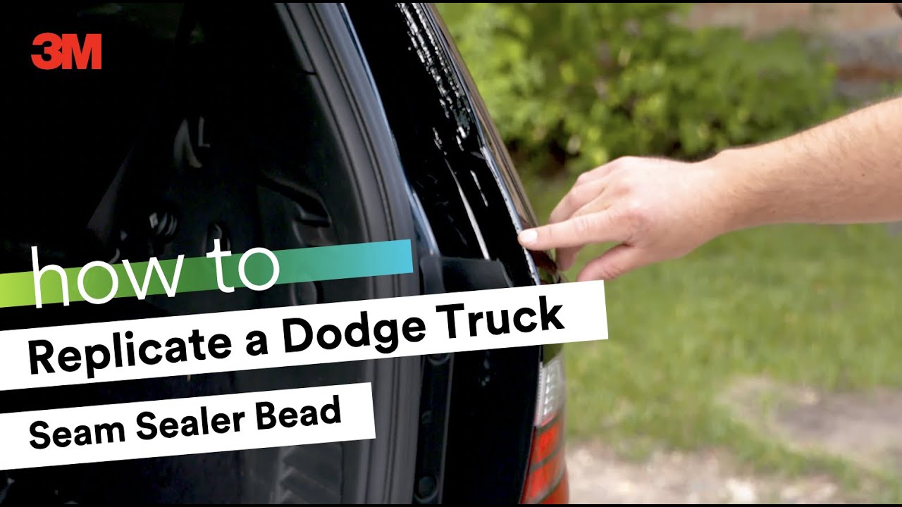HOW TO: Replicate a Dodge Seam Sealer Bead