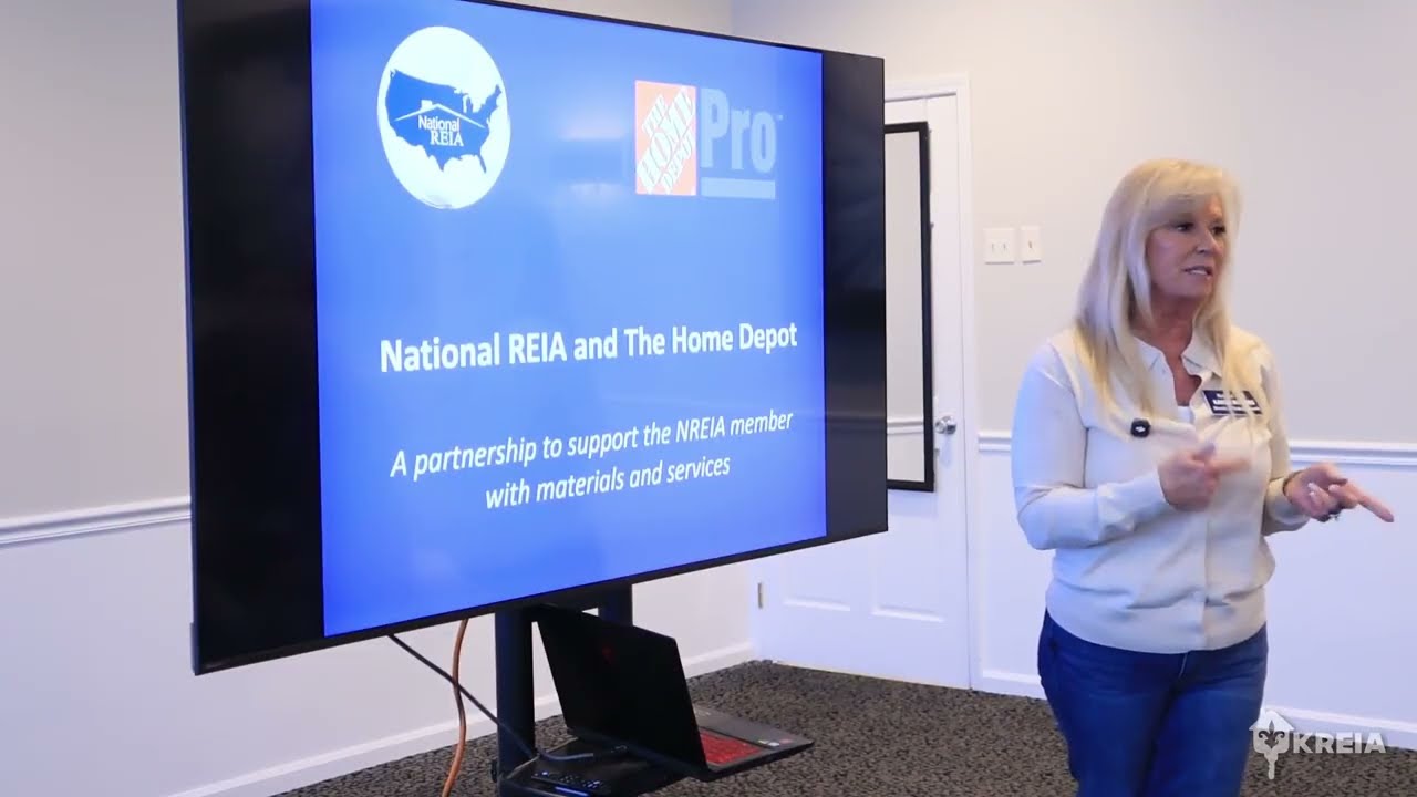 Home Depot Discounts & Rebates for KREIA members? Yes! Karen Boehms shows us how to get them