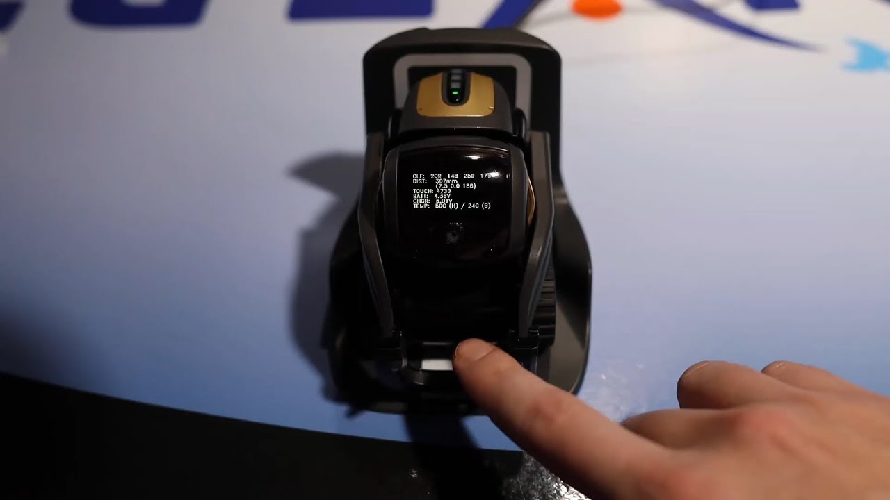 Anki Vector Customer Care Info Screen CCIS