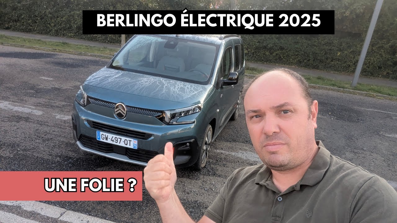 [Premières impressions] Citroën ë-Berlingo 2025 : une folie ?