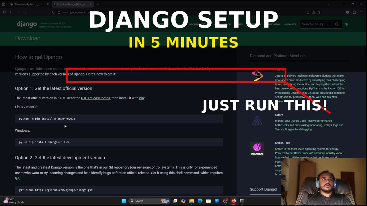 How to Install Django the Right Way (2026 Guide)