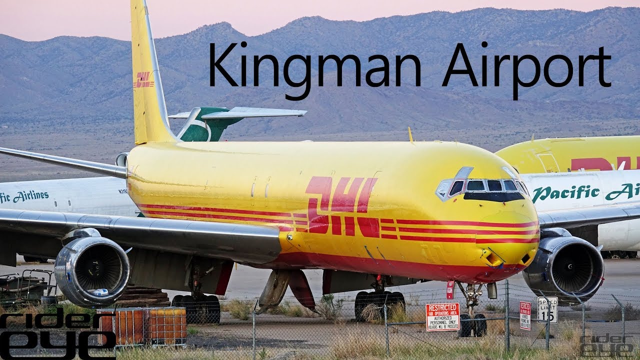 Kingman Airport at Arizona/미국 애리조나 킹맨 에어포트 스포팅 [ridereye]