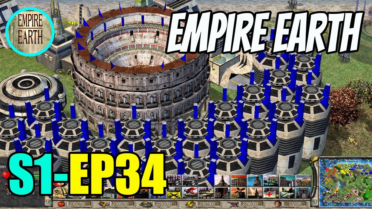 EMPIRE EARTH S1-EP34 NANO AGE BRUTAL ATTACK TURNED INTO ABSOLUTE DESTRUCTION!
