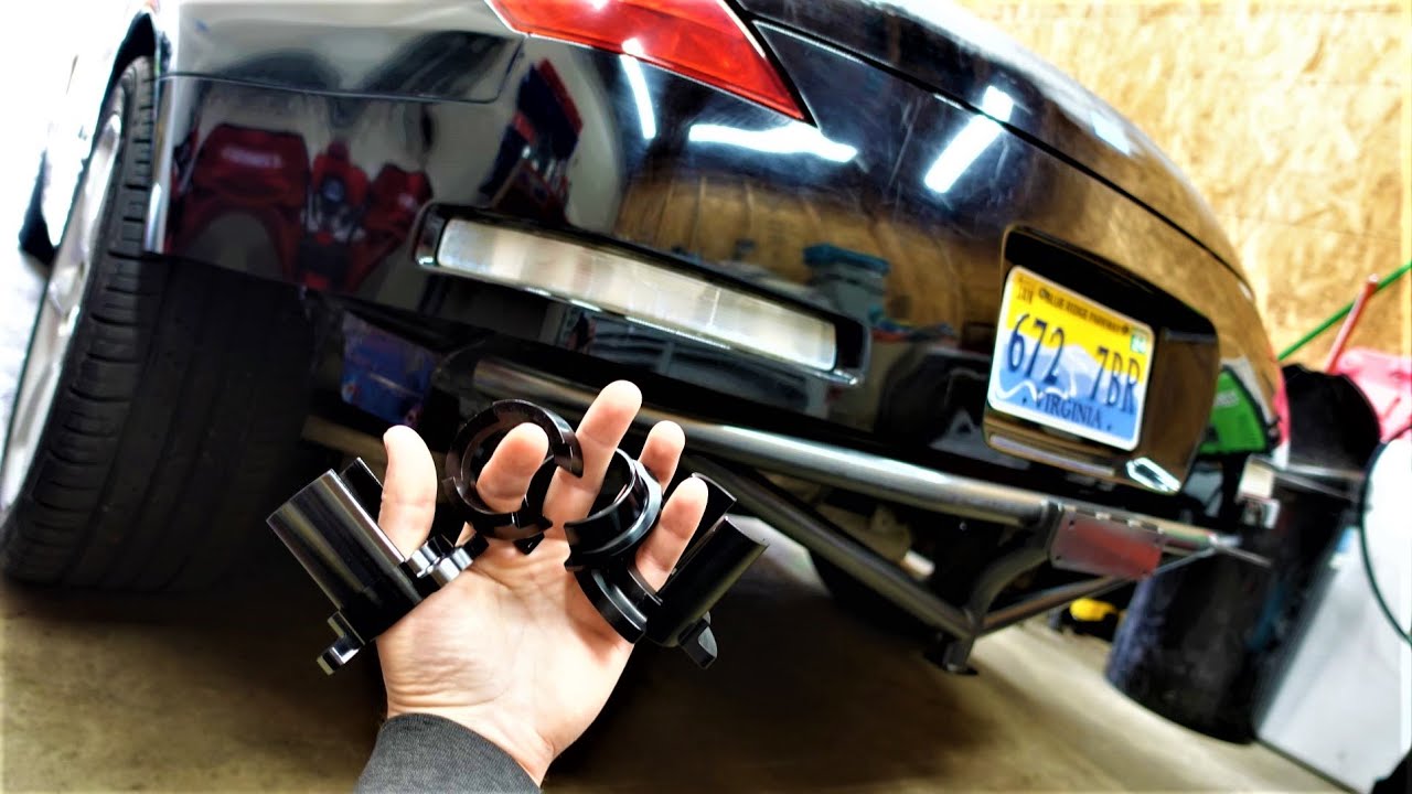 350Z Rear Subframe Bushing Collars Install [Z1 Motorsports]