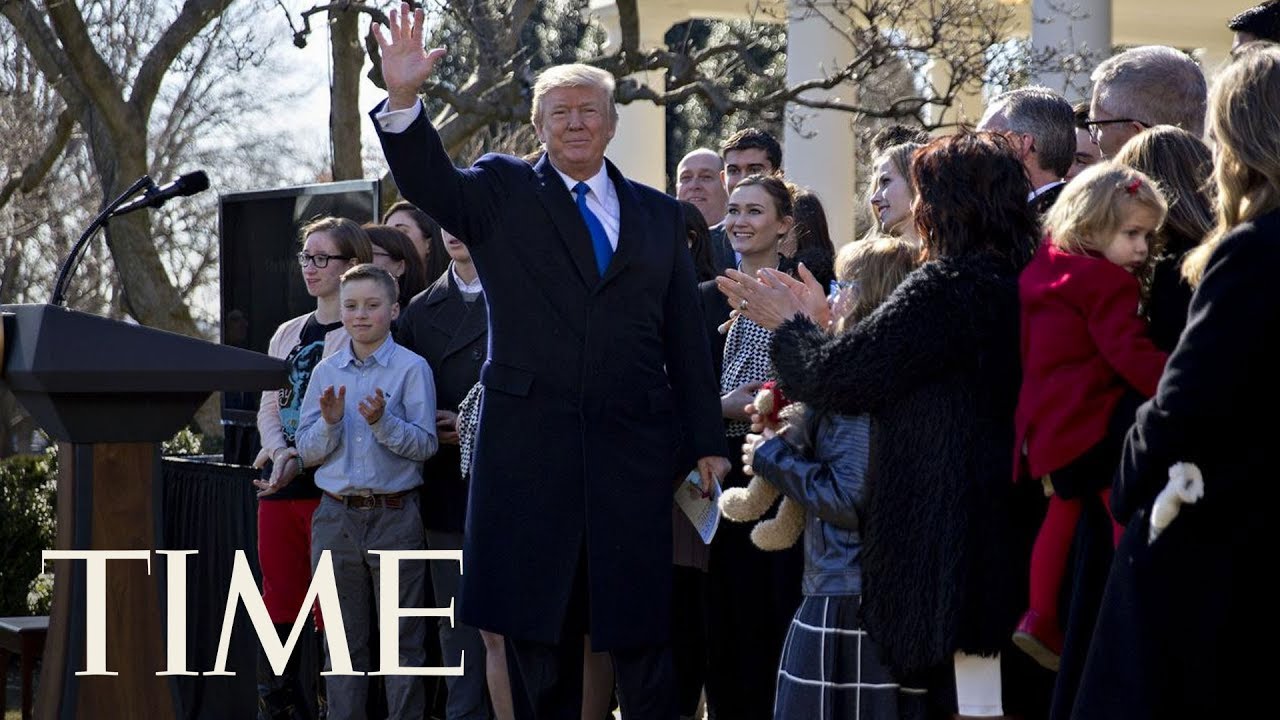 President Donald Trump Speaks At Anti-Abortion Event March For Life | TIME