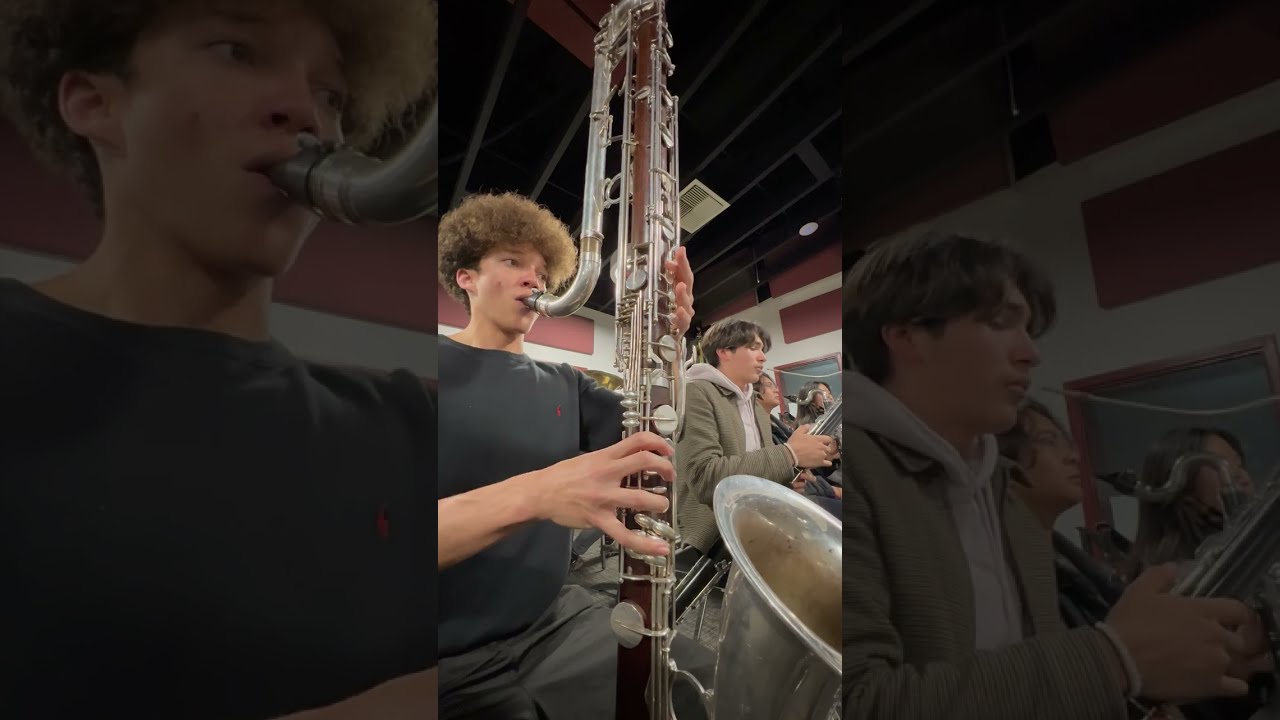 El Camino Real Contrabass Clarinet Rehearsal Run-through