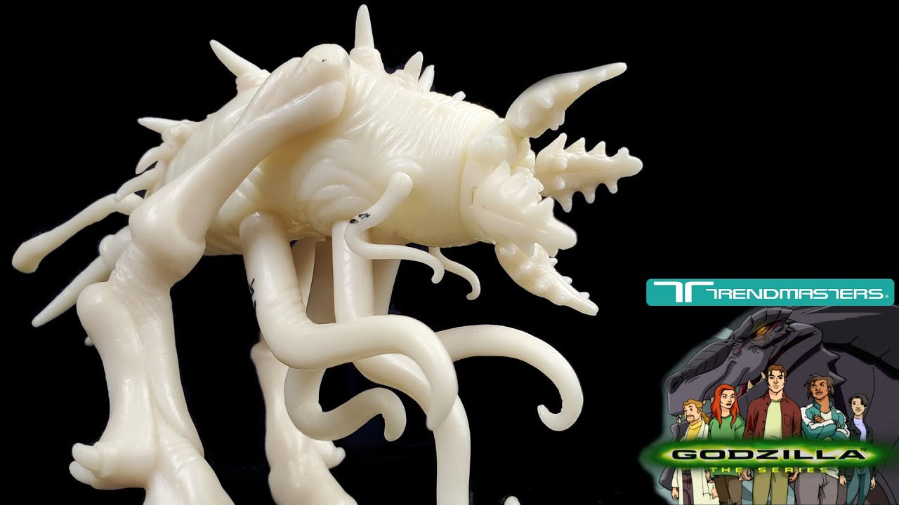 Prototype Trendmasters Godzilla: The Animated Series 1998 C-Rex (Crustaceous Rex) Figure