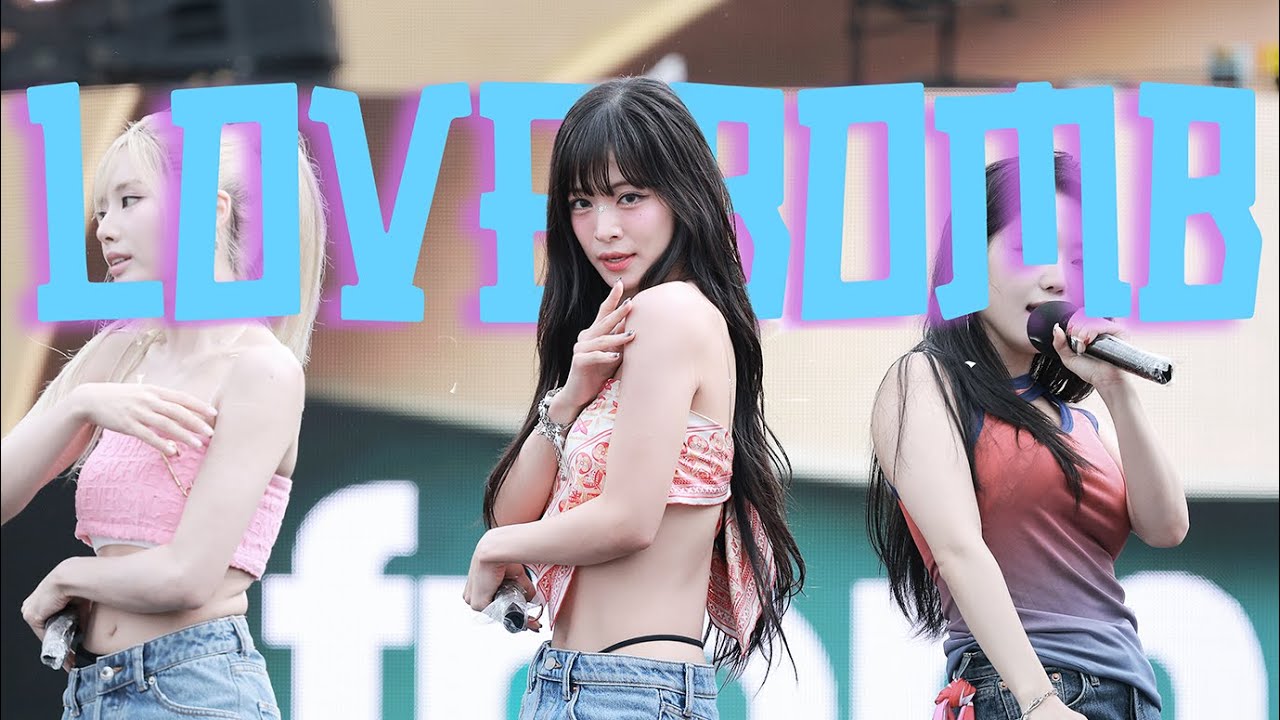 [4K 60p] 프로미스나인 이채영 love bomb 직캠 240713 워터밤 후쿠오카