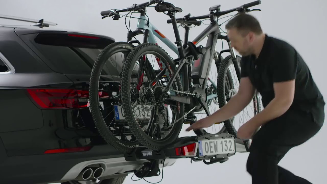 Thule EasyFold XT 2B 933 compacte fietsendrager geschikt voor 2 fietsen