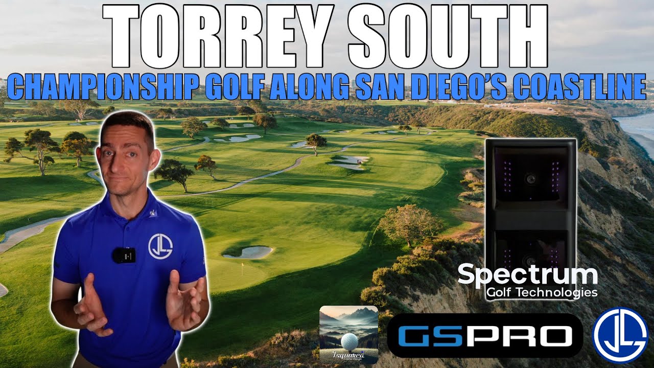 👉 TSquared Just NAILED Torrey Pines South | GSPro Course Update! Spectrum element 