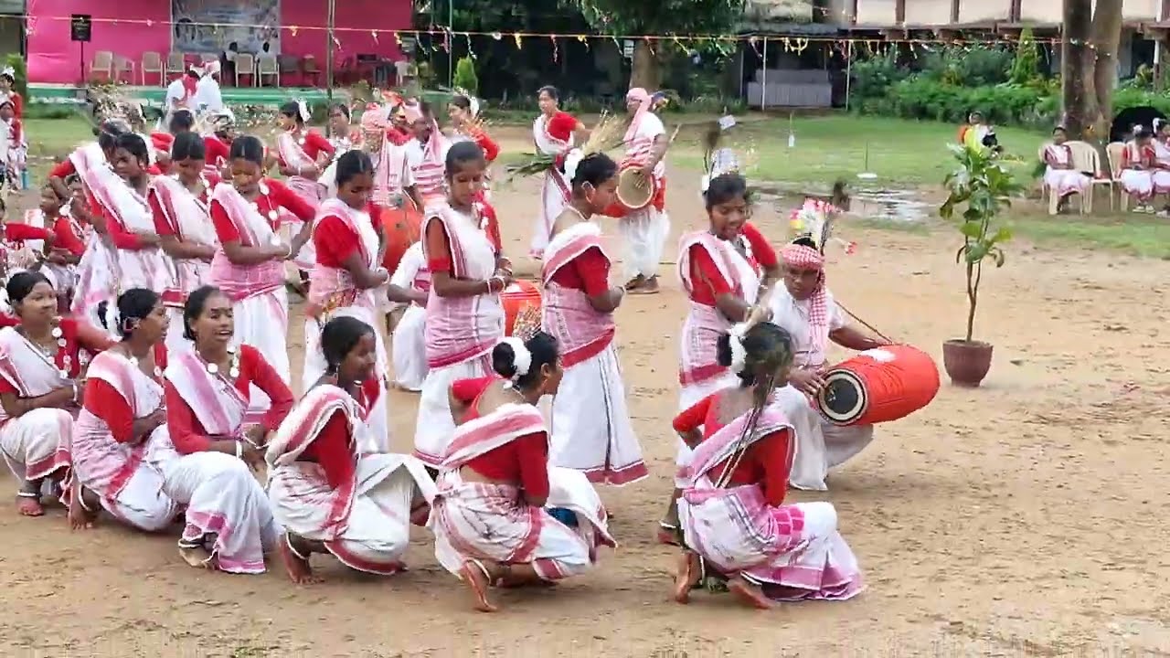 V13 Karam Dance by St. John's School Ambikapur STUDENTS | आदिवासी सांस्कृतिक महोत्सव 2025। St Xavier