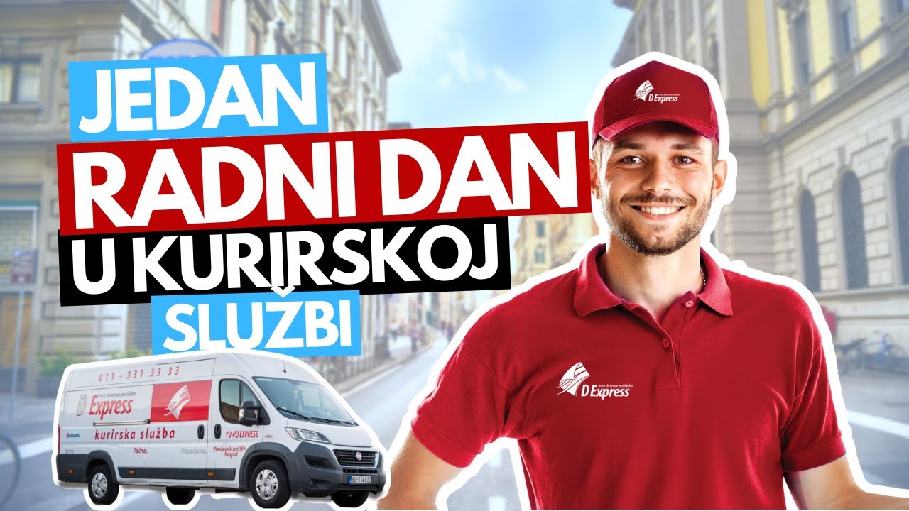 Jedan radni dan u kurirskoj službi D Express