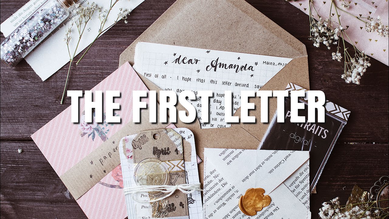 How to write the first pen pal letter | itsmeamyge