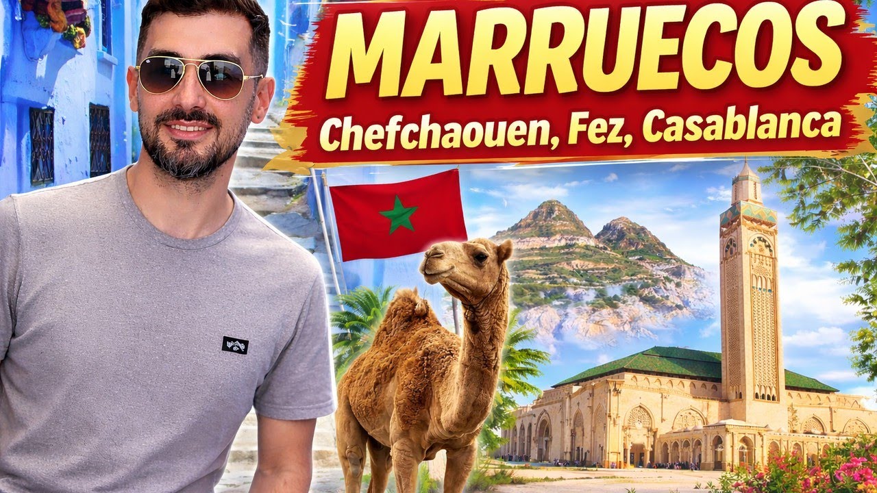 Así es viajar por Marruecos | De la ciudad azul a la mezquita más grande