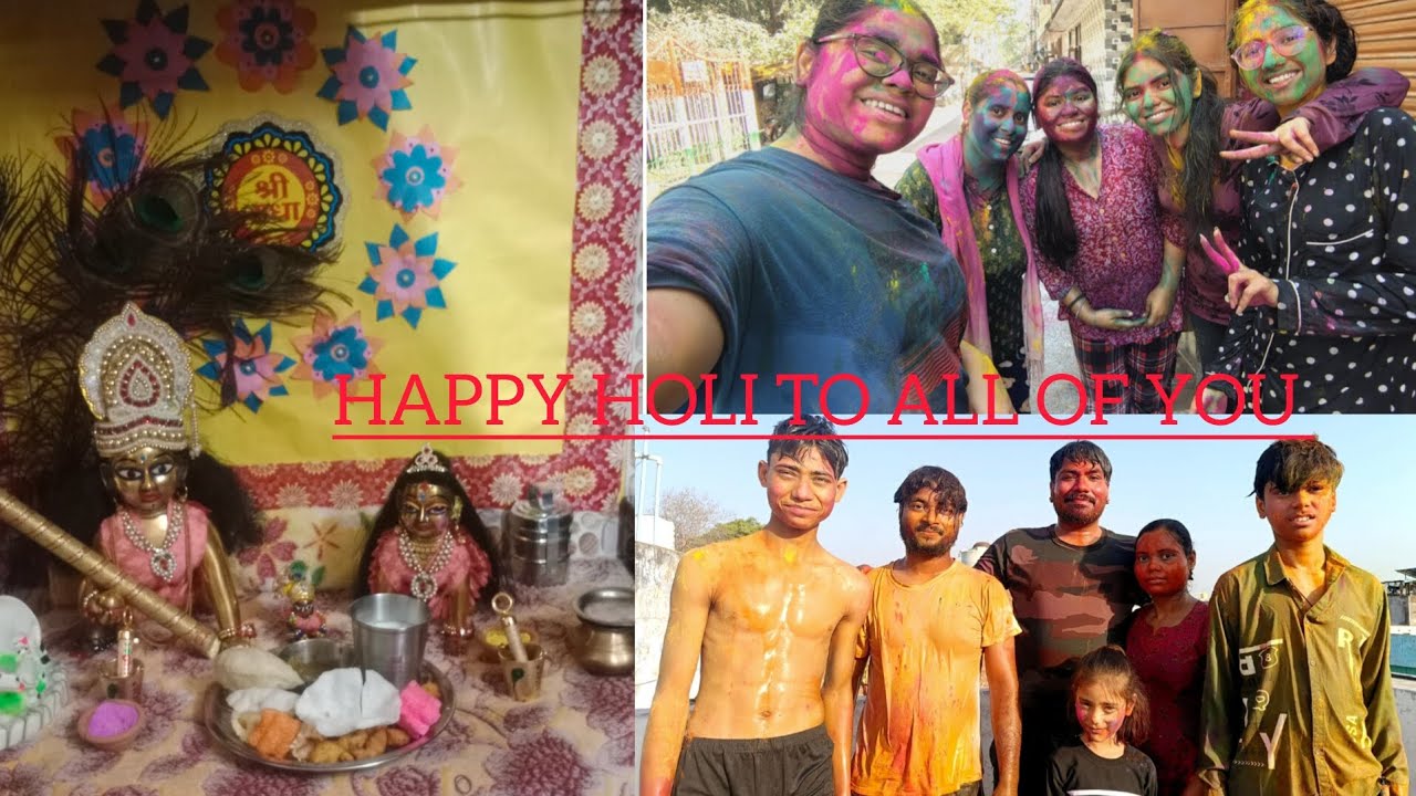 Part 2 | Navya Ki First Holi 🥰 | Sasural Me Holi Celebration | Kanha Ji Ke Sath Holi Vlog 2026