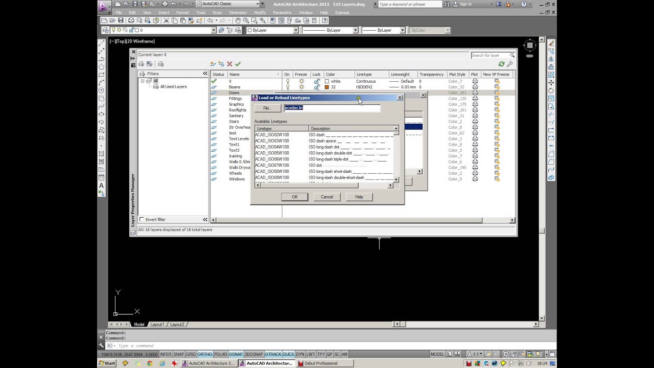 AutoCAD Layers Tutorial Part 1: Getting Started