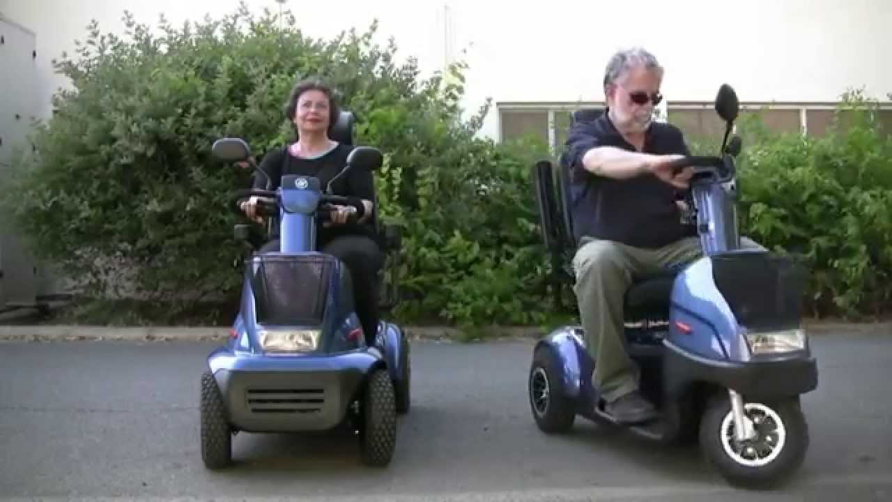 Scooter eléctrico de movilidad Afiscooter Breeze C3W y C4W