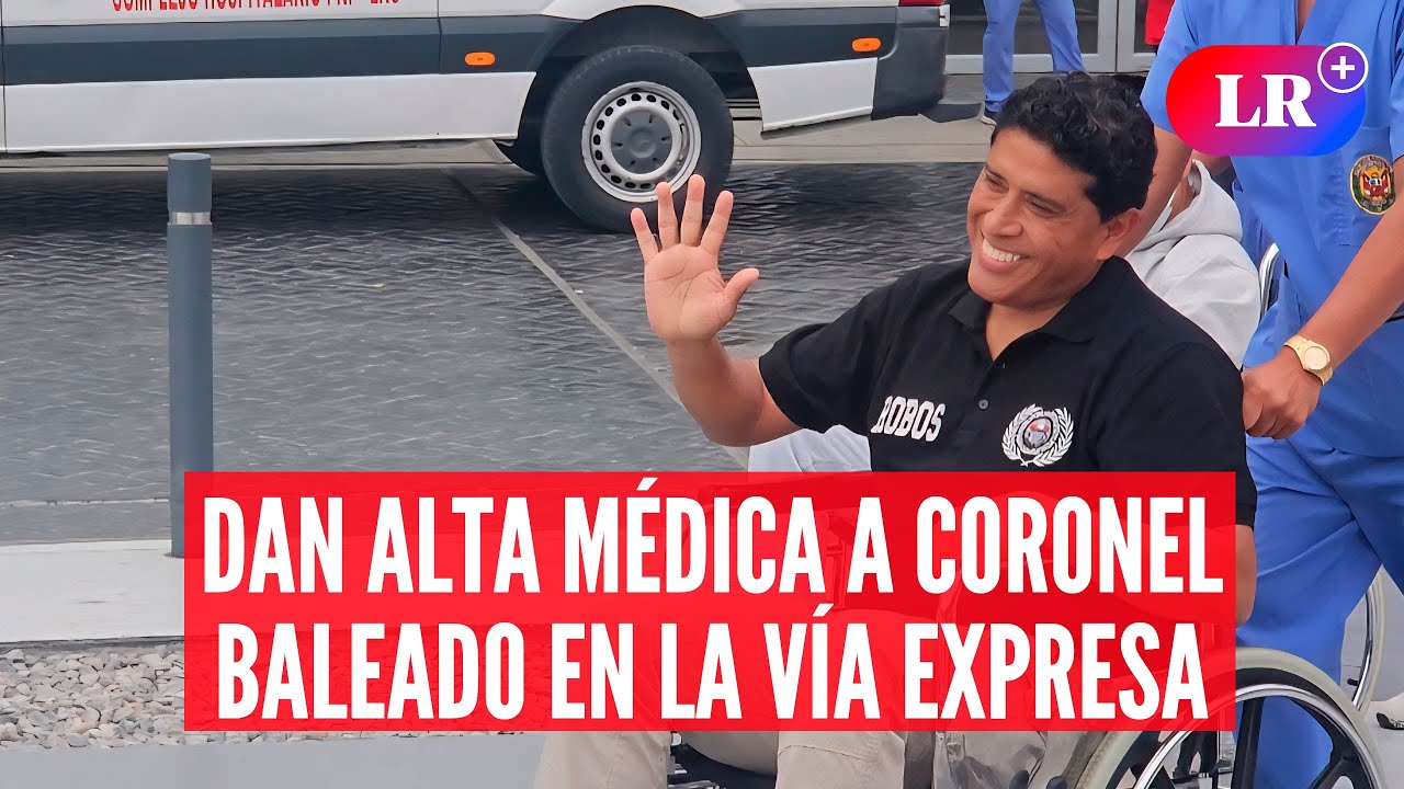 Coronel Montufar, baleado en la Vía Expresa: “Le agradezco a mi Dios que estoy vivo”  | #EnVivoLR