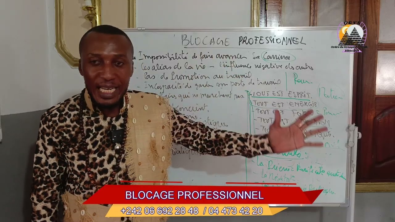 BLOCAGE PROFESSIONNEL