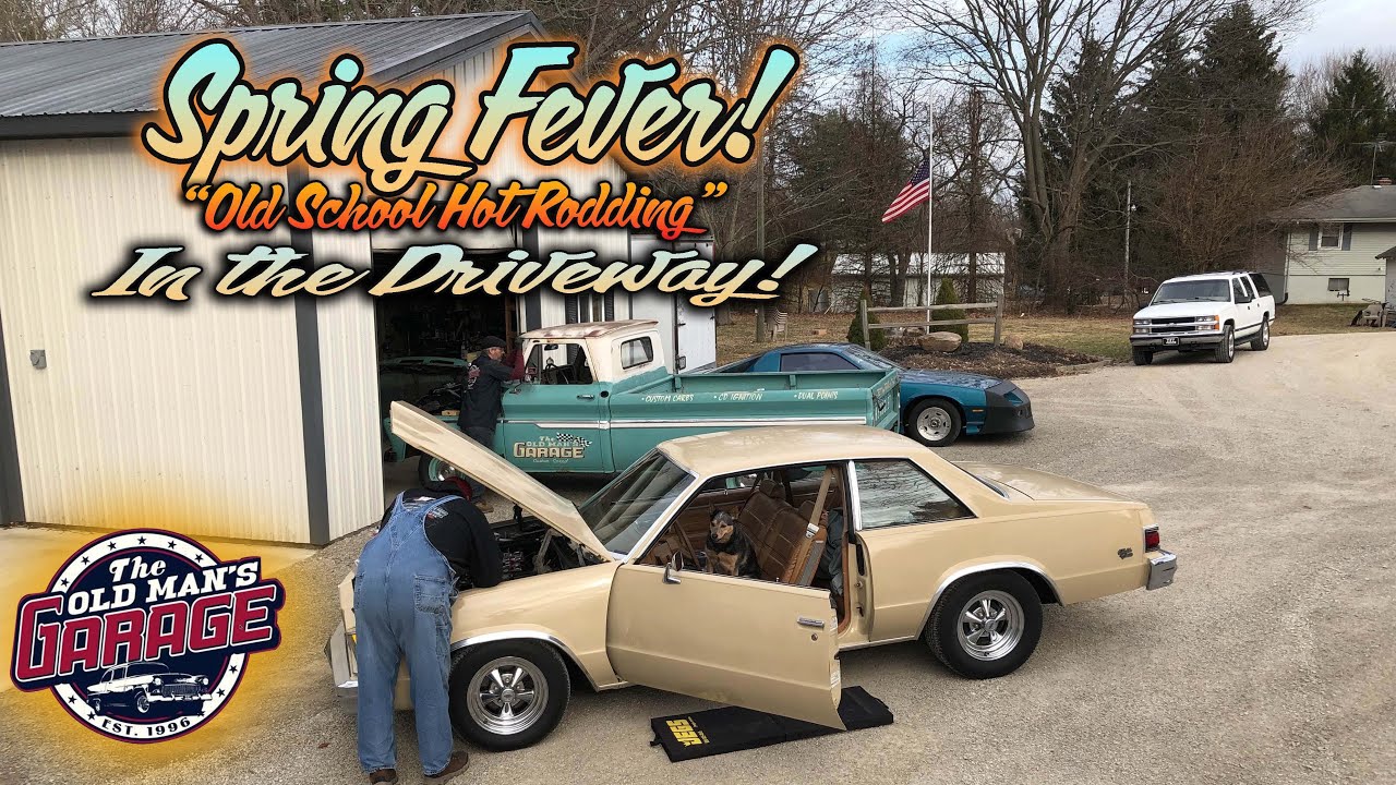 Hot Rod stuff out in the DRIVEWAY!  Tach/Gauges in the Malibu and more goodies for the C-10!