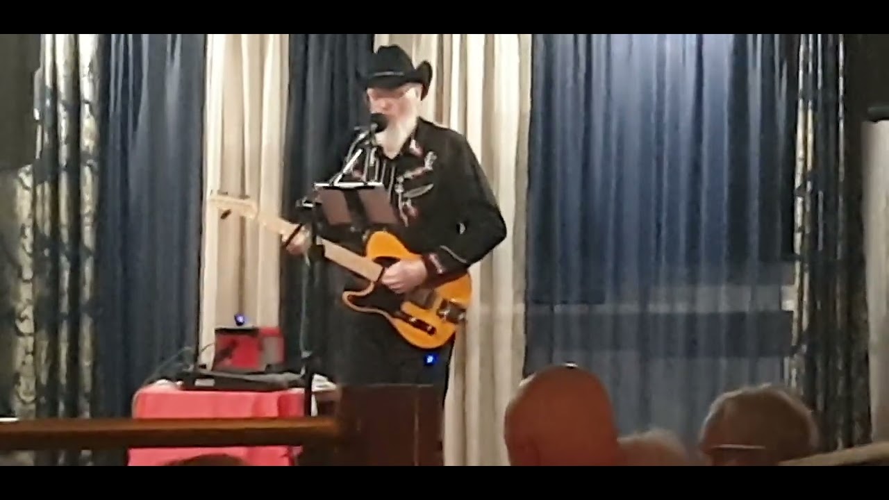 Bob Morgan at the Police club in St Helens