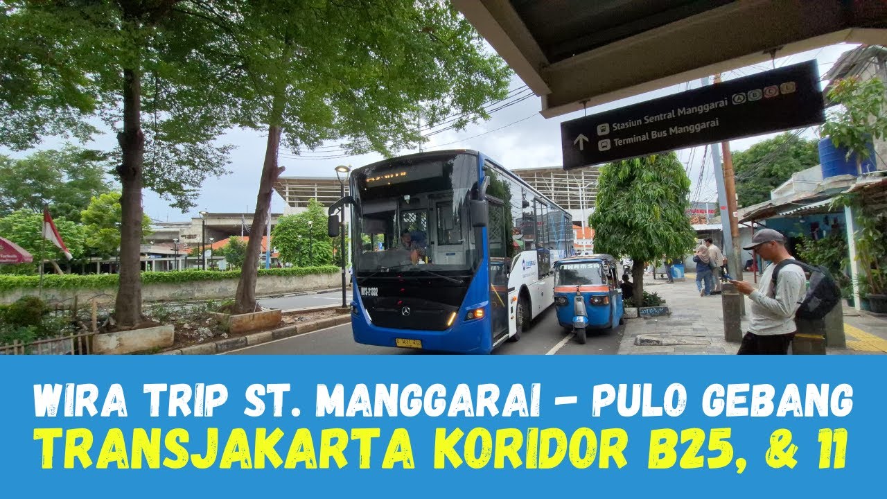 TIPS Termudah ke Terminal Terpadu Pulo Gebang dari St. Manggarai || TransJakarta Koridor B25 - 11