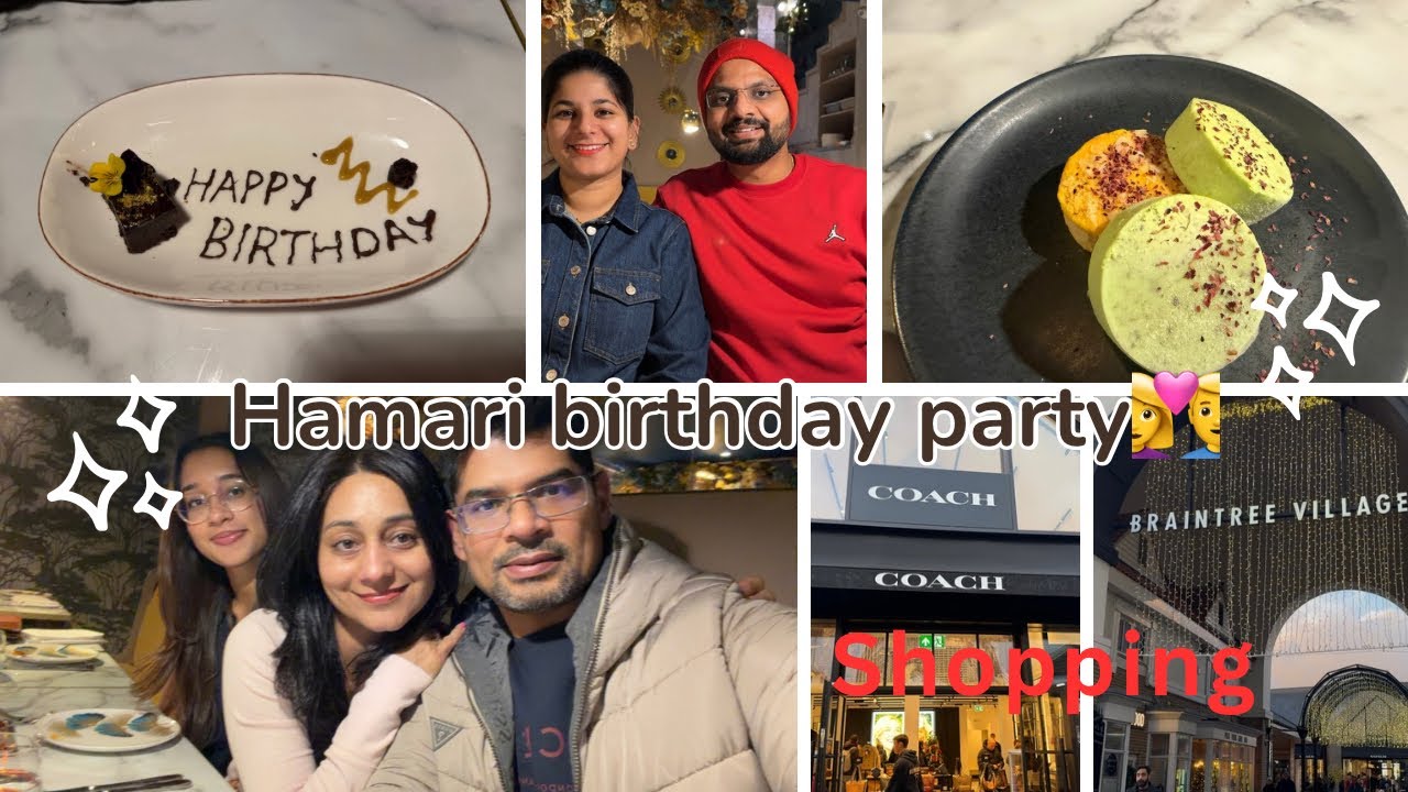 Black Friday Shopping 🛍️at Braintree Village! Coach Bags+ Pre-Birthday Dinner at Chatora Richmond🍽️🎉