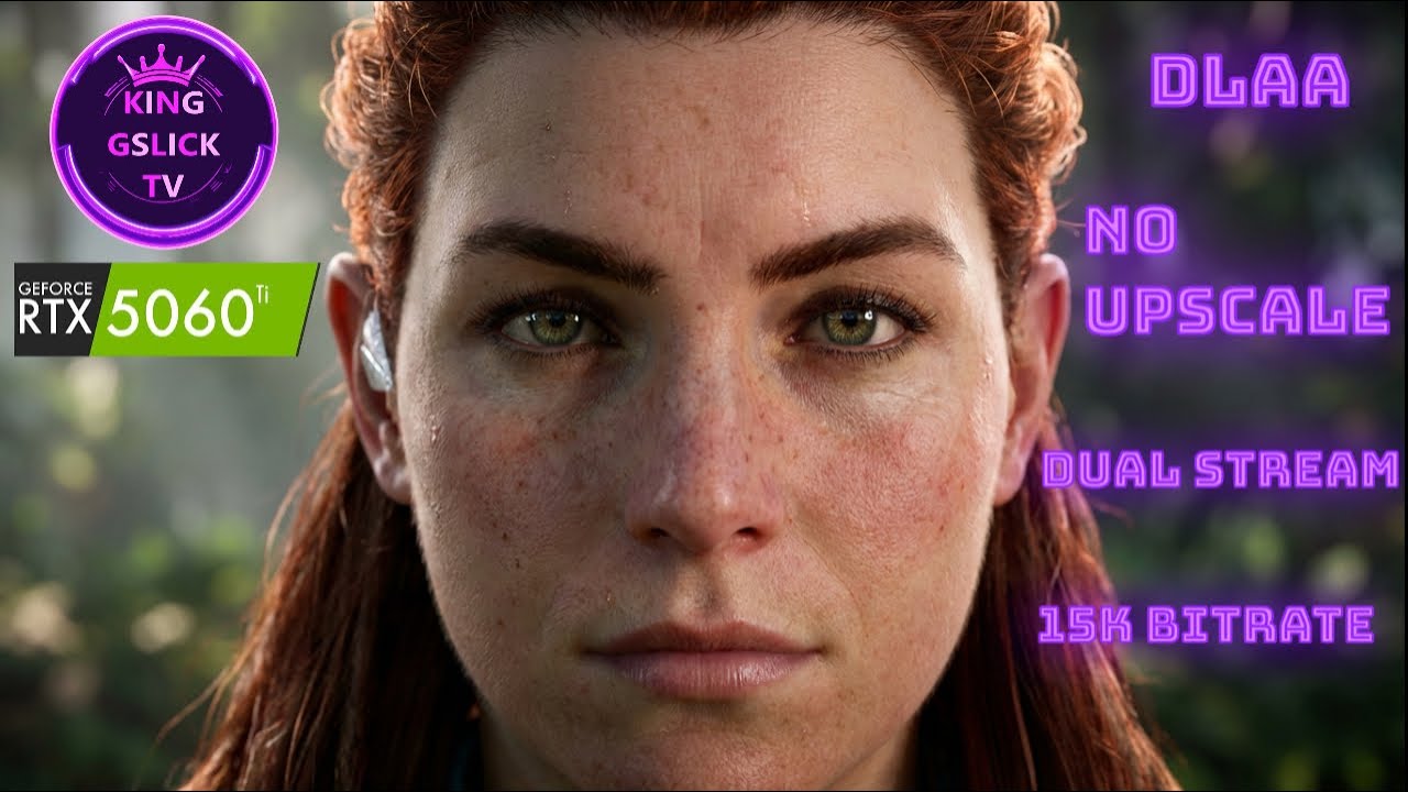 Horizon Forbidden West: RTX 5060 Ti 16GB - FG ULTRA EVERYTHING Setting DLAA Native Performance