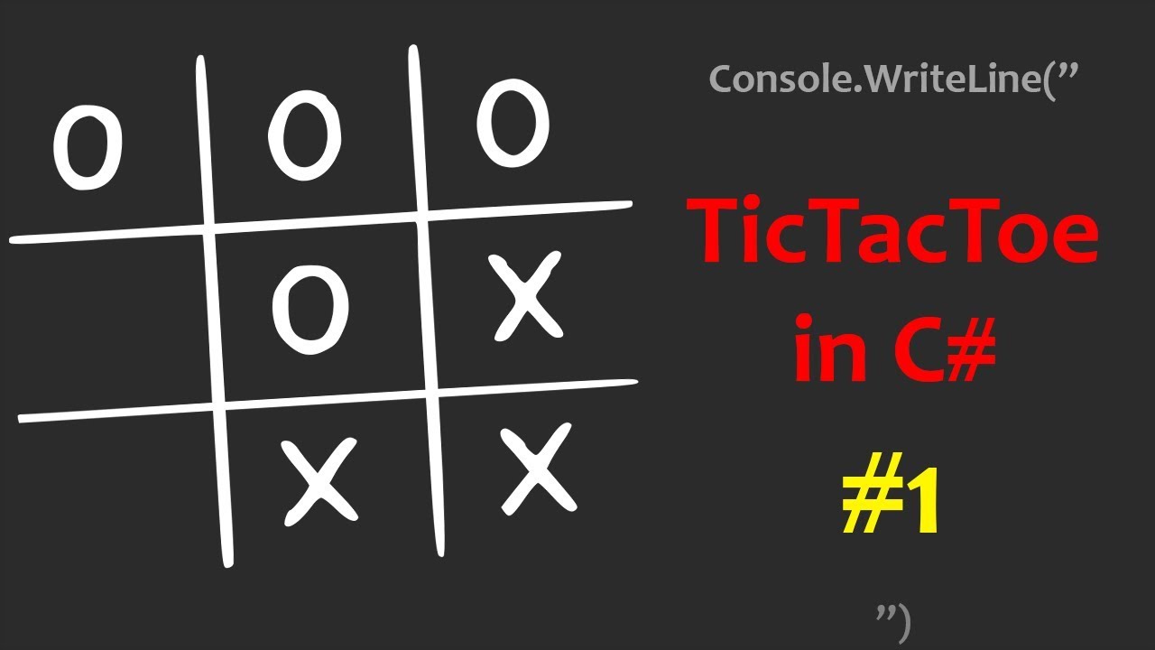 TicTacToe in C# programmieren #1 - Form