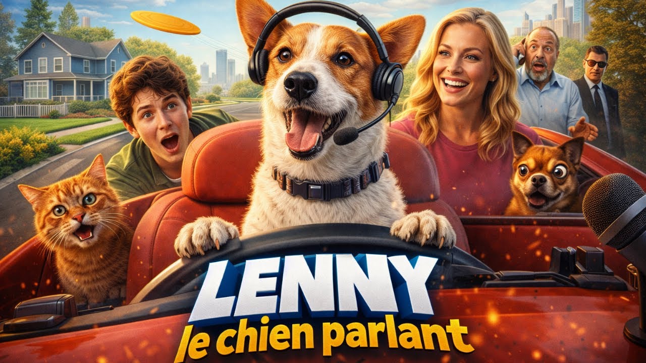 Lenny le chien parlant | Aventure | Comédie | Famille | HD | Film complet en français