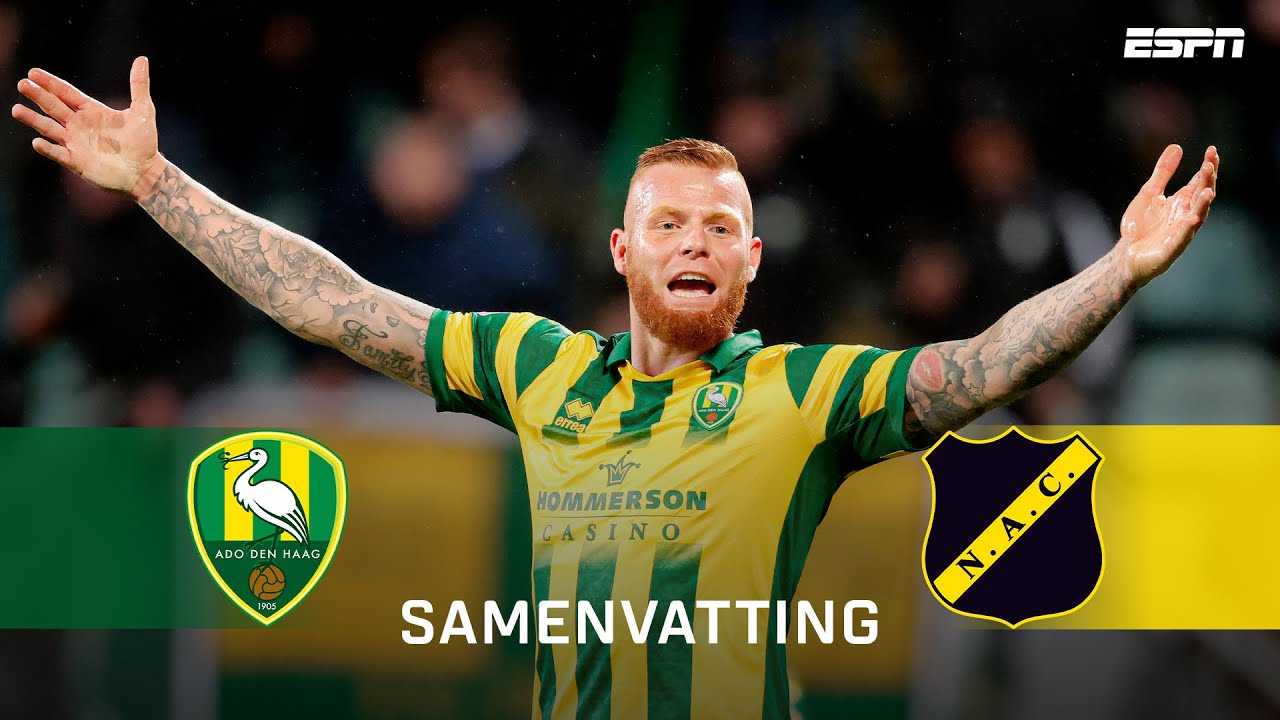 Kolderieke EIGEN GOAL en RODE KAART in Den Haag😮 | Samenvatting ADO Den Haag - NAC Breda