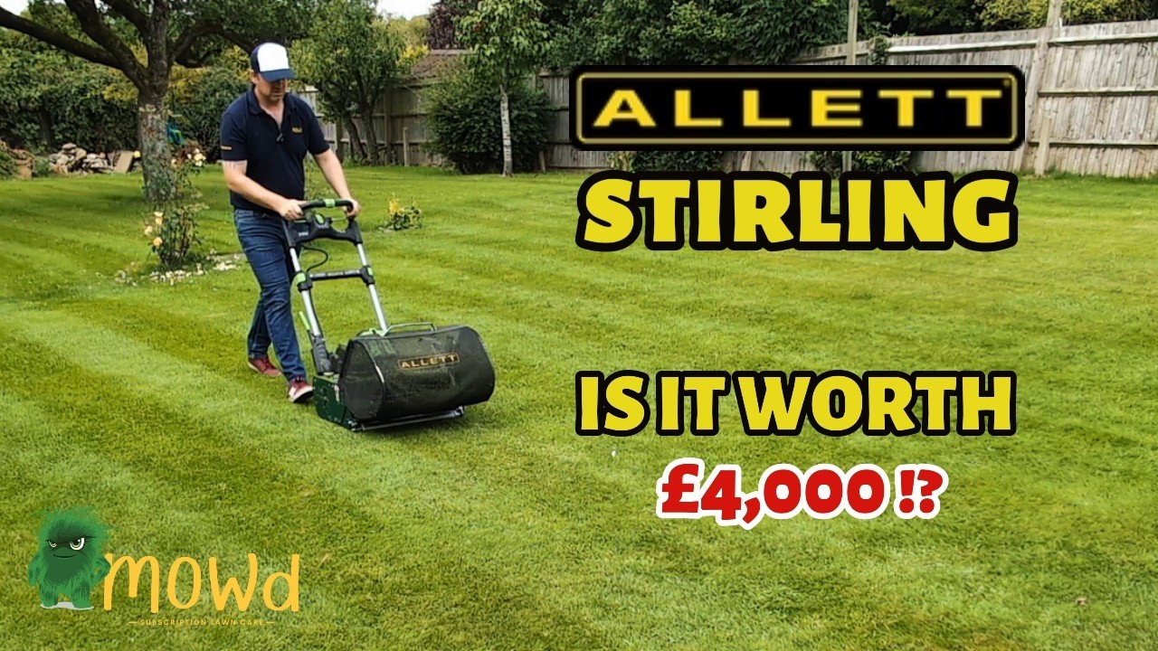 Allett Stirling Lawn Mower Review – Is This the Best Cylinder Mower for a Perfect Lawn? (Must Watch)