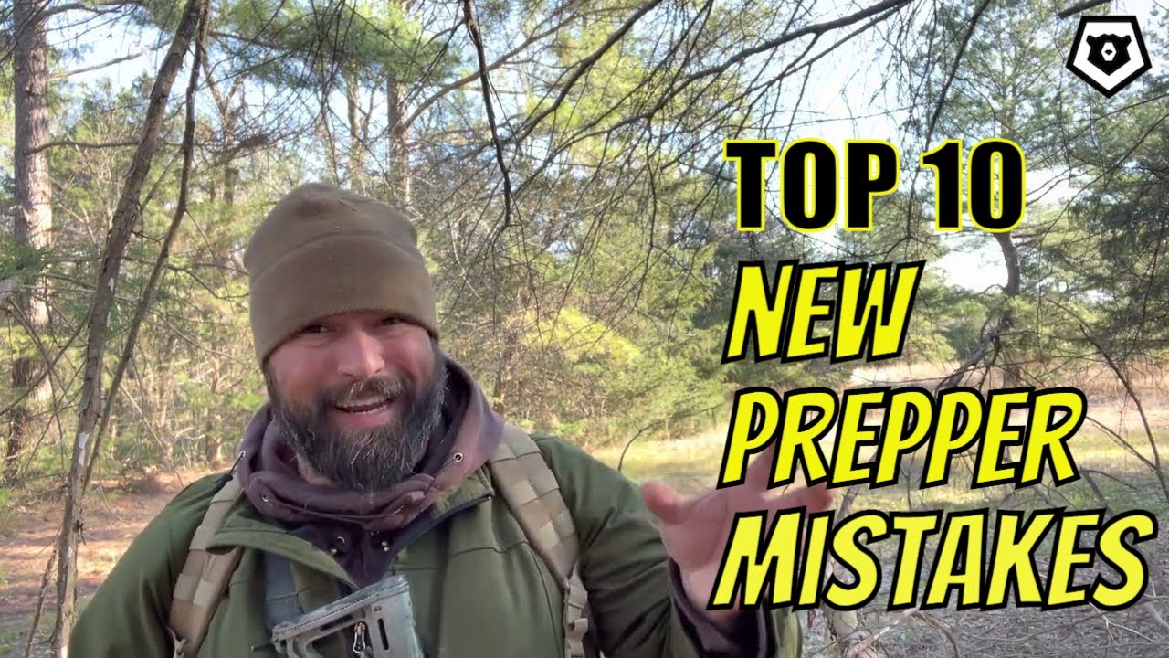 Top 10 New Prepper Mistakes