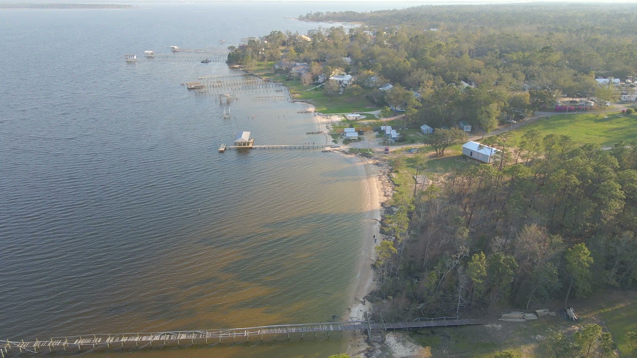 4K Drone Footage: Gulf Shores/Pensacola West - KOA Campground - Lillian, Alabama