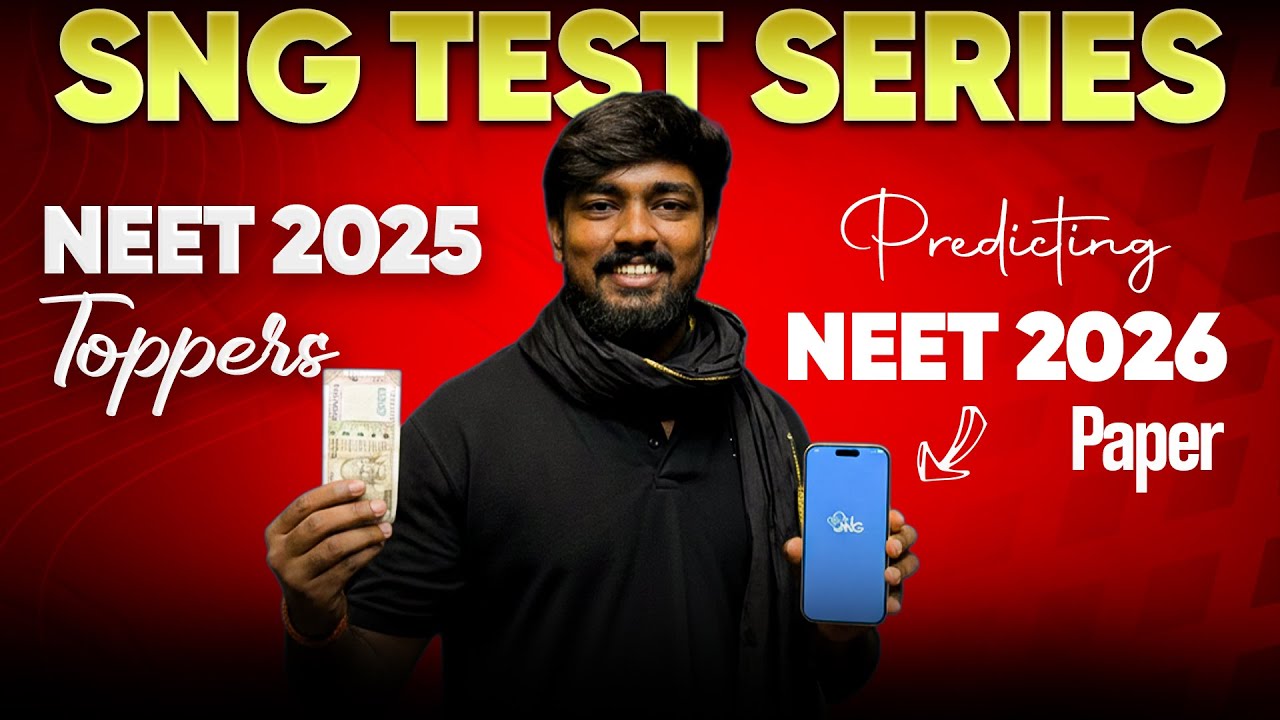 NEET 2026 paper predicted🤯😍🔥 SNG Test Series (STS) NEET 2026 Test series made by medicos🔥 #neet2026
