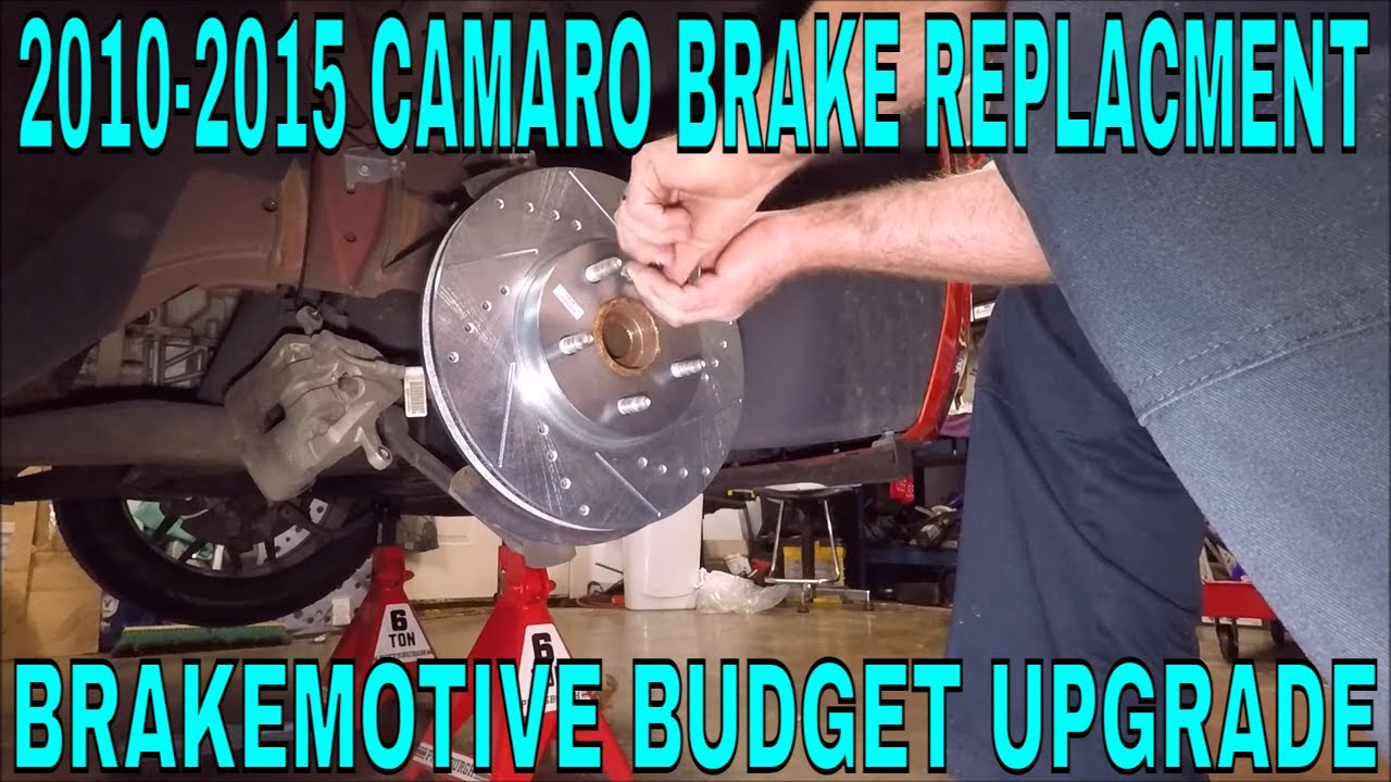 2010 - 2015 CAMARO FRONT AND REAR BRAKE REPLACMENT/UPGRADE (BRAKEMOTIVE)
