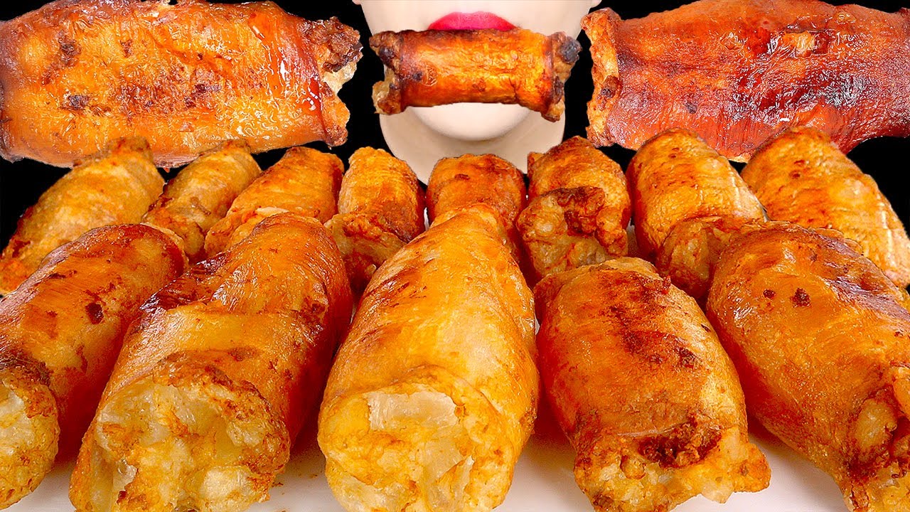 ASMR ДЭЧАН, ГОВЯЖЬЯ КИШКА MUKBANG ЗВУК ЕДЫ | XENO ASMR