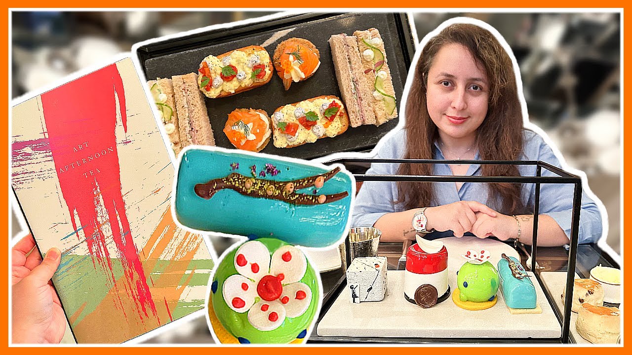 ART Afternoon Tea at MIRROR Room 🎨 | ROSEWOOD London 2024